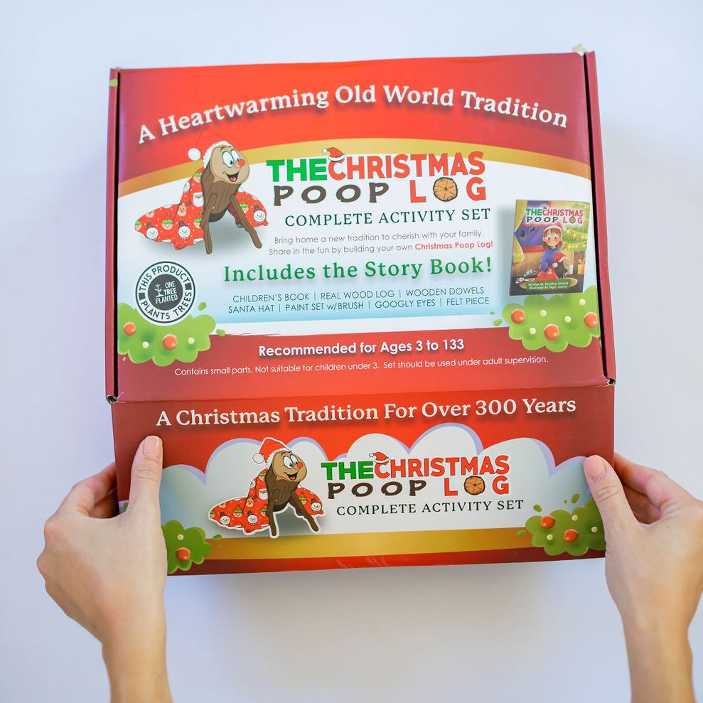 The Christmas Poop Log Activity Set Bundle