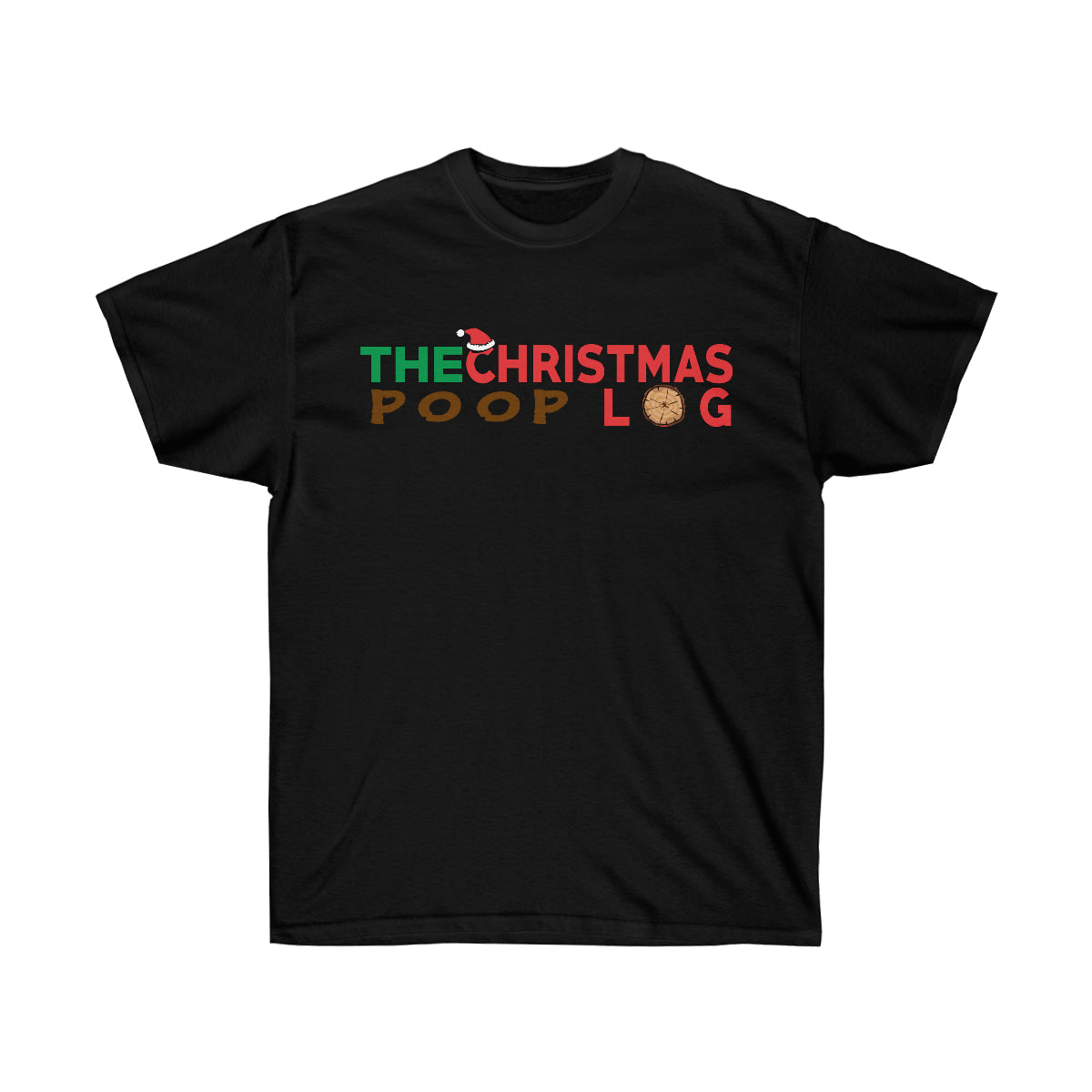 Christmas Poop Log - Unisex Ultra Cotton Tee