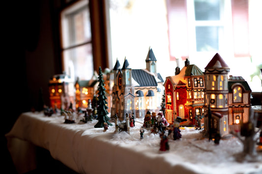Five Mini Christmas Village Ideas