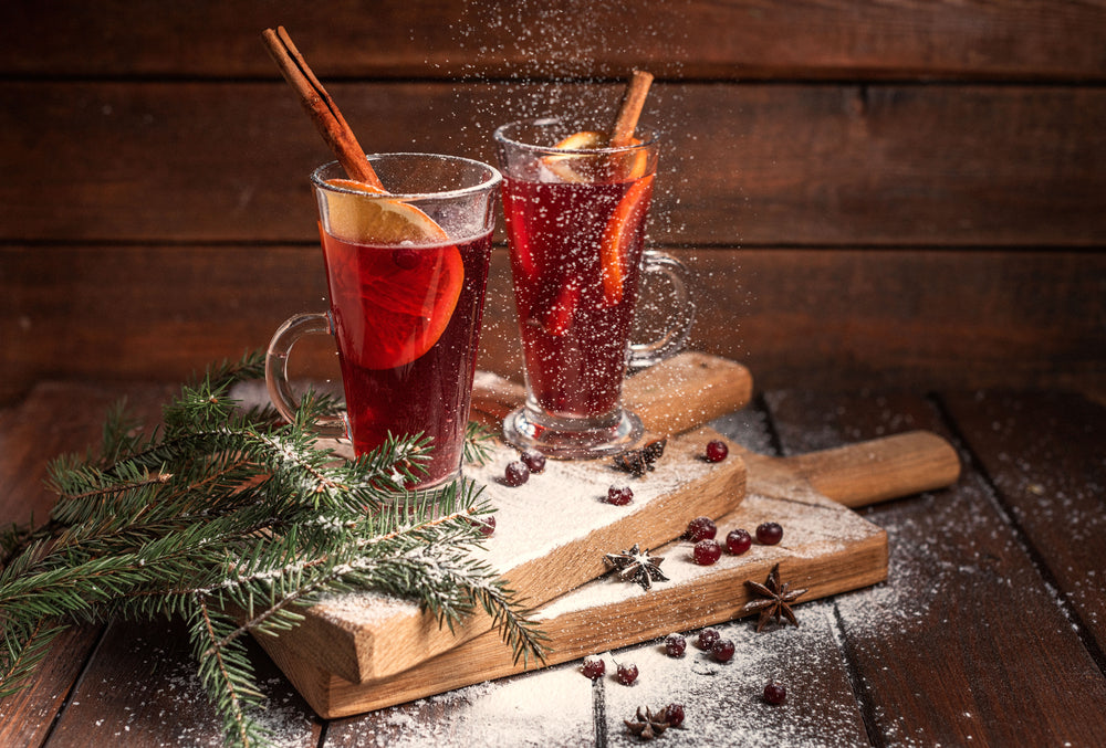 classic Christmas and winter drinks